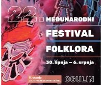 U Ogulinu u petak 22. izdanje Međunarodnog festivala foklora