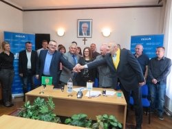 HDZ, HSS, HSU i HSLS potpisali koalicijski sprazum za lokalne izbore u Gradu Ogulinu
