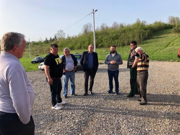 Gradonačelnik Domitrović i njegov zamjenik Ivošević posjetili Donje Dubrave