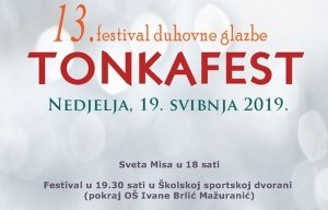 U nedjelju će se održati 13. Tonkafest